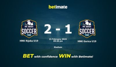 HNK Rijeka U19 대 HNK Gorica U19 예측, 승률 및 베팅 팁 2024-02-21