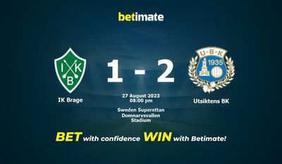 IK Brage 대 Utsiktens BK 예측, 확률 및 베팅 팁 2023년 8월 27일