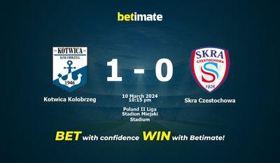 Kotwica Kolobrzeg 대 Skra Czestochowa 예측, 승률 및 베팅 팁 2024-03-10