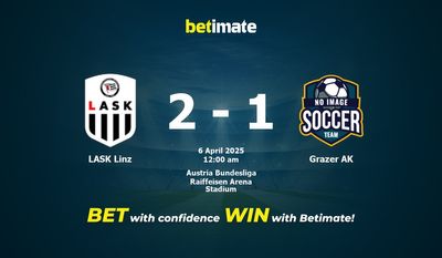 LASK Linz vs Grazer AK 예측, 배당률 및 베팅 팁 04/05/2025