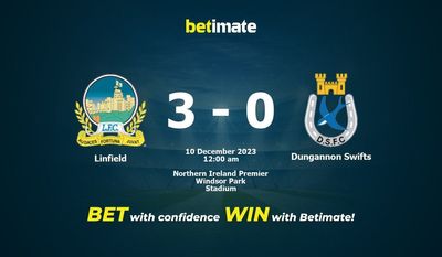 Linfield 대 Dungannon Swifts 예측, 승률 및 베팅 팁