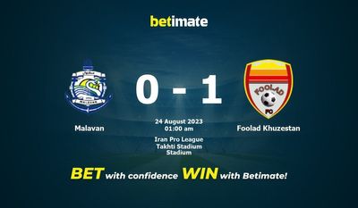 Malavan 대 Foolad Khuzestan 예측, 승률 및 베팅 팁