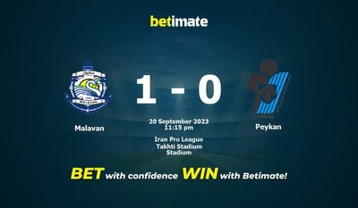 Malavan 대 Peykan 예측, 승률 및 베팅 팁 2023년 9월 20일