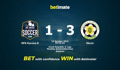 MFK Karvina B 대 Hlucin 예측, 확률 및 베팅 팁 2023-10-14