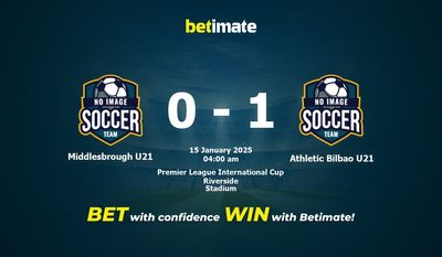 Middlesbrough U21 vs Athletic Bilbao U21 예측, 배당률 및 베팅 팁 01/14/2025