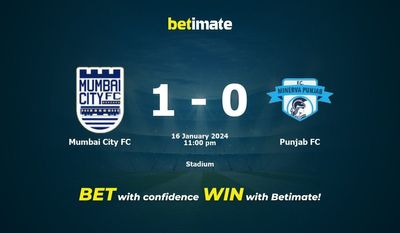 뭄바이 시티 FC 대 펀자브 FC 예측, 승률 및 베팅 팁 2024년 1월 16일