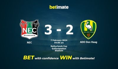 NEC 대 ADO Den Haag 예측, 승률 및 베팅 팁 2024년 2월 6일