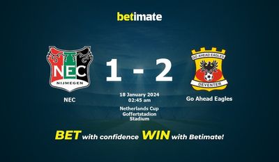 NEC 대 Go Ahead Eagles 예측, 승률 및 베팅 팁 2024년 1월 17일