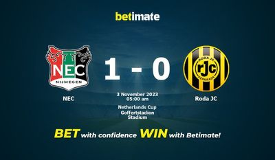 NEC 대 Roda JC 예측, 승률 및 베팅 팁