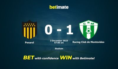 Penarol 대 Racing Club de Montevideo 예측, 승률 및 베팅 팁