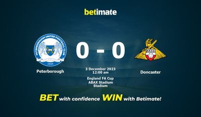 Peterborough 대 Doncaster 예측, 승률 및 베팅 팁