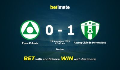 Plaza Colonia 대 Racing Club de Montevideo 예측, 승률 및 베팅 팁 2023년 11월 28일