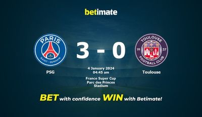 PSG 대 툴루즈 예측, 확률 및 베팅 팁