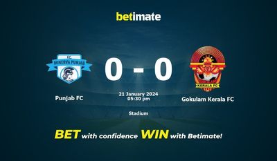 펀자브 FC 대 고쿨람 케랄라 FC 예측, 확률 및 베팅 팁 2024년 1월 21일