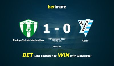 Racing Club de Montevideo 대 Cerro 예측, 승률 및 베팅 팁 2023년 7월 12일