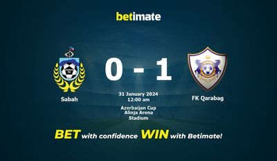 사바 대 FK 카라바그 예측, 승률 및 베팅 팁