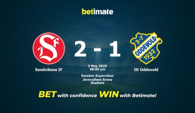 Sandvikens IF 대 IK Oddevold 예측, 승률 및 베팅 팁 2025년 5월 3일