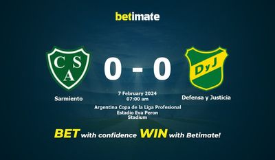 Sarmiento 대 Defensa y Justicia 예측, 승률 및 베팅 팁 2024년 2월 6일