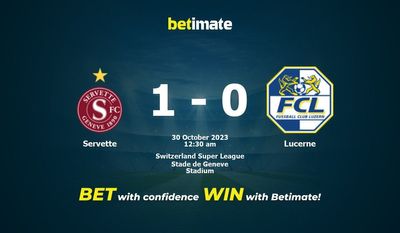 Servette 대 루체른 예측, 승률 및 베팅 팁 2023-10-29