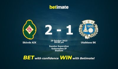Skövde AIK 대 Utsiktens BK 예측, 승률 및 베팅 팁 2023년 10월 29일