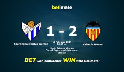 Sporting De Huelva Women 대 발렌시아 여성 예측, 승률 및 베팅 팁 2024-02-17