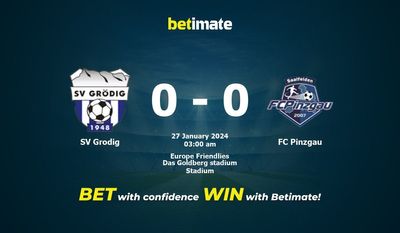 SV Grodig 대 FC 핀츠가우 예측, 확률 및 베팅 팁 2024년 1월 26일