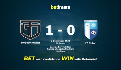 Torpedo Kutaisi 대 FC Telavi 예측, 확률 및 베팅 팁