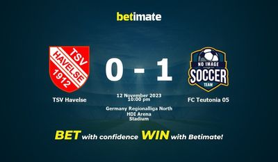 TSV Havelse 대 FC Teutonia 05 예측, 승률 및 베팅 팁 2023-11-12