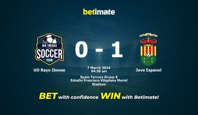 UD Rayo Ibense 대 Jove Espanol 예측, 승률 및 베팅 팁