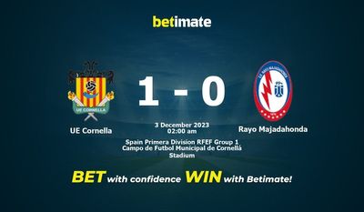 UE Cornella 대 Rayo Majadahonda 예측, 확률 및 베팅 팁