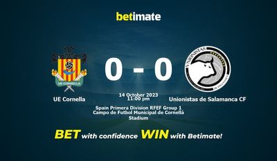 UE Cornella 대 Unionistas de Salamanca CF 예측, 승률 및 베팅 팁 2023년 10월 14일