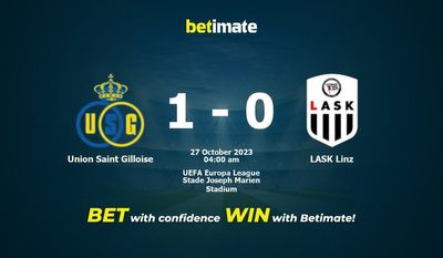 Union Saint Gilloise 대 LASK 린츠 예측, 확률 및 베팅 팁 2023-10-26
