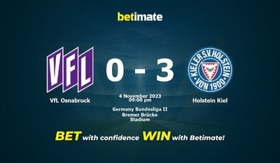 VfL 오스나브루크 대 홀스타인 킬 예측, 승률 및 베팅 팁 2023년 11월 4일