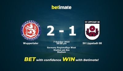 부퍼탈러 대 SV Lippstadt 08 예측, 승률 및 베팅 팁