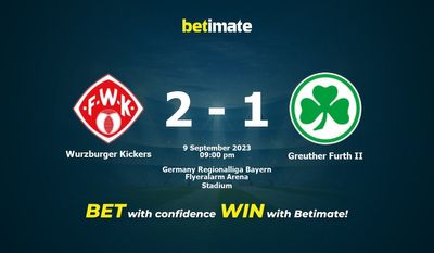 Wurzburger Kickers 대 Greuther Furth II 예측, 승률 및 베팅 팁