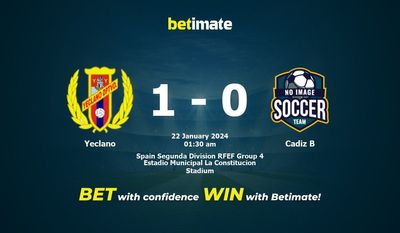 Yeclano 대 Cadiz B 예측, 승률 및 베팅 팁 2024년 1월 21일
