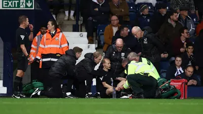 Il guardalinee è stato sostituito al West Brom dopo la sospensione della partita per emergenza medica