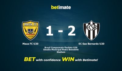 Maua FC U20 vs EC Sao Bernardo U20 Prediction, Odds & Betting Tips 06/08/2023
