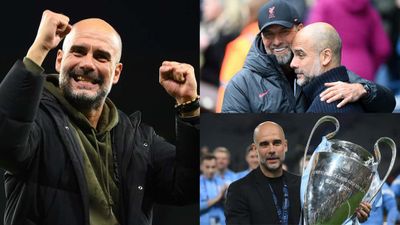 Ingen anledning till oro för stadens rivaler: Pep Guardiola kommer inte att följa Jurgen Klopps väg