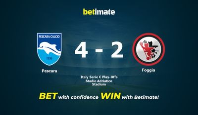 Pescara vs Foggia Prediction, Odds & Betting Tips 06/08/2023