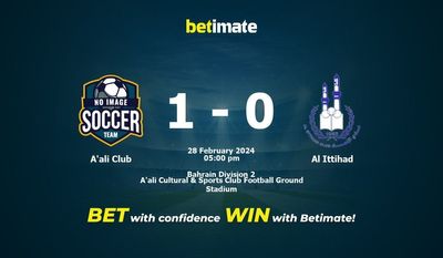 A'ali Club vs Al Ittihad przewidywania, kursy i typy bukmacherskie 28.02.2024