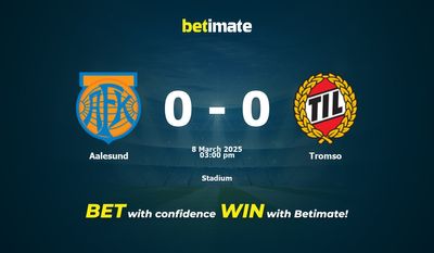 Aalesund – Tromso przewidywania, kursy i typy bukmacherskie 08.03.2025