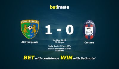 AC Feralpisalo vs Crotone Prognoza, kursy i porady bukmacherskie 05/14/2025