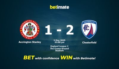 Accrington Stanley vs Chesterfield Prognoza, kursy i porady dotyczące zakładów 05/03/2025