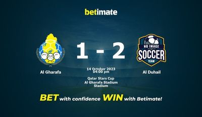 Al Gharafa vs Al Duhail przewidywania, kursy i typy bukmacherskie 14.10.2023