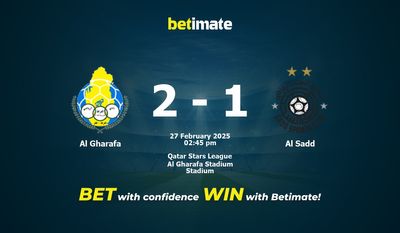 Al Gharafa vs Al Sadd przewidywania, kursy i typy bukmacherskie 27.02.2025