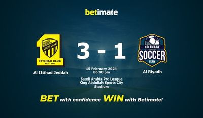 Al Ittihad Jeddah vs Al Riyad przewidywania, kursy i typy bukmacherskie 15.02.2024