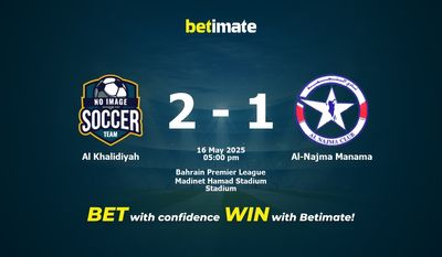 Al Khalidiyah vs Al-Najma Manama przewidywania, kursy i typy bukmacherskie 16.05.2025