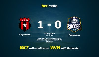 Alajuelense – Puntarenas przewidywania, kursy i typy bukmacherskie 15.05.2025