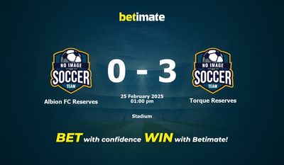 Albion FC Reserves vs Torque Reserves Prognoza, kursy i porady bukmacherskie 25.02.2025